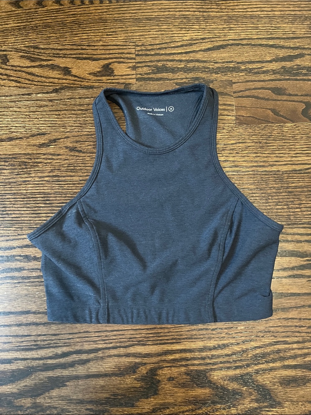 Outdoor Voices Navy Crop Top